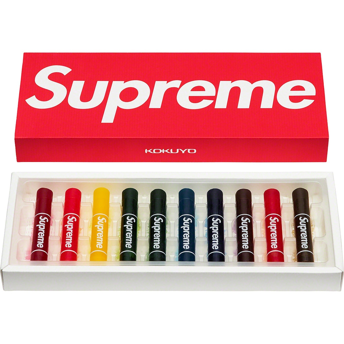 Supreme®/Kokuyo Translucent Crayons (Pack of 10) view 2